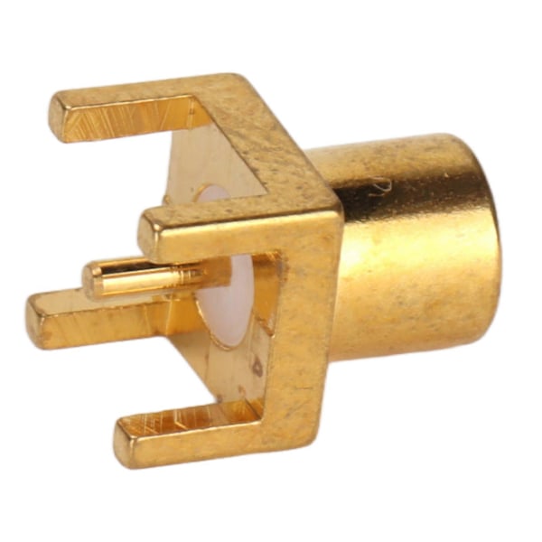 10 stk. MCX Socket PCB Loddeplade Endestik 4 Ben Hun-stik OFC Materiale 50ohm YEMAA