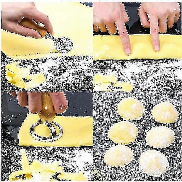 13 Dele Ravioli Maker Dumpling Maker Ravioli Form Rustfrit Stål Ravioli Cutter Kage Biscuit Cookie Form Ravioli Maker, Ravioli Cutter Køkken Tilbehør