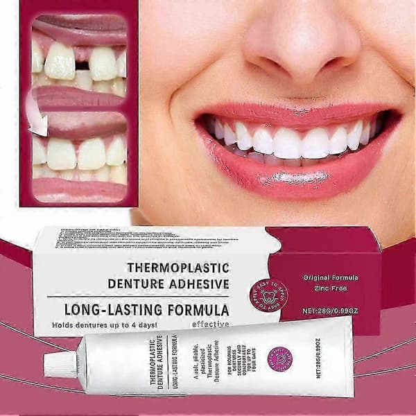 Cushion Grip Termoplastiskt Tandproteslim/Mjukt Foder 1oz 28gZZ10