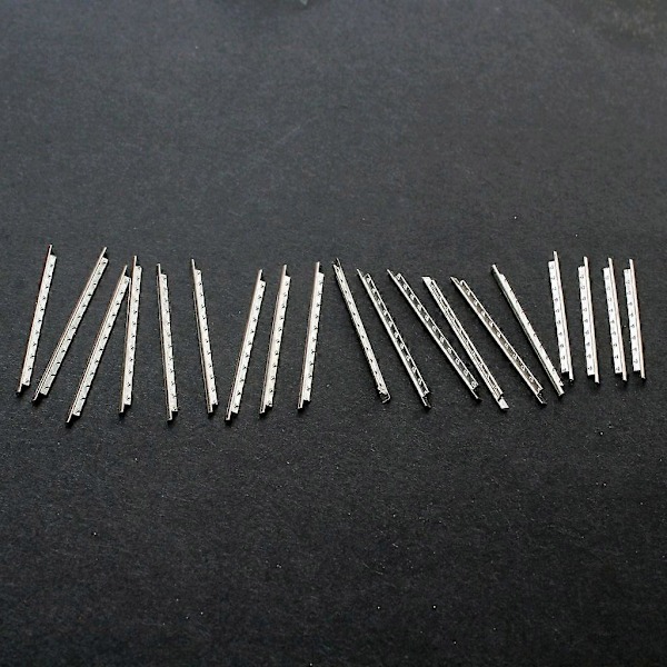 19 st/set Klassiska Gitarrband Tråd 2.0mm/0.08In Koppar Bandtråd Set för 36 tum 38 tum 39 tum