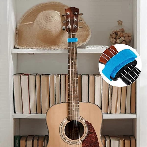 5 st Elektrisk Gitarr Bas Stoppband, Musikinstrumenttillbehör, Strängskydd Dämpare