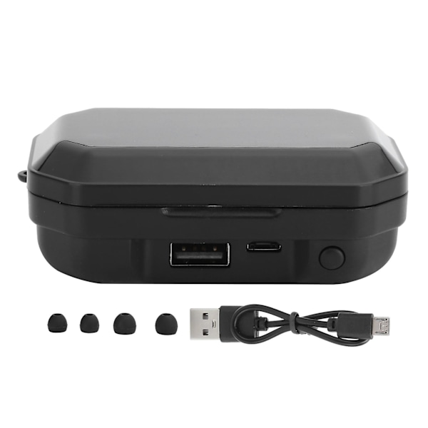 M12 In-Ear Bluetooth 5.0 Kuulokkeet Digitaalinäytöllä Täysin Langattomat Kosketusohjauksella
