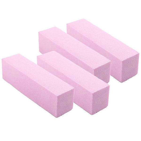 4 st Nagelbufferblock Manikyr Naturlig Poleringsblock Hållbar Nagelbuffer För Pedikyr Nagelblock-Style2