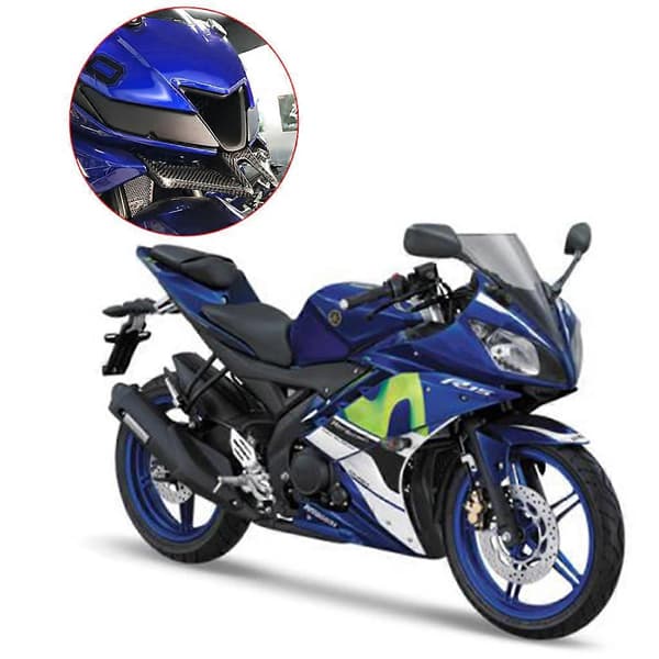 ABS Front Aerodynamiske Winglets Vindskærm Kåbe Vinge til YAMAHA R15 Motorcykel