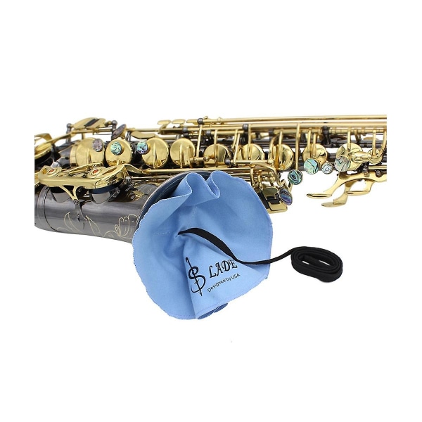Saxofon Tre-dimensionel Strip Stof Tube Musik Indre Sal Rengøringsserviet Vedligeholdelsesklud Abso