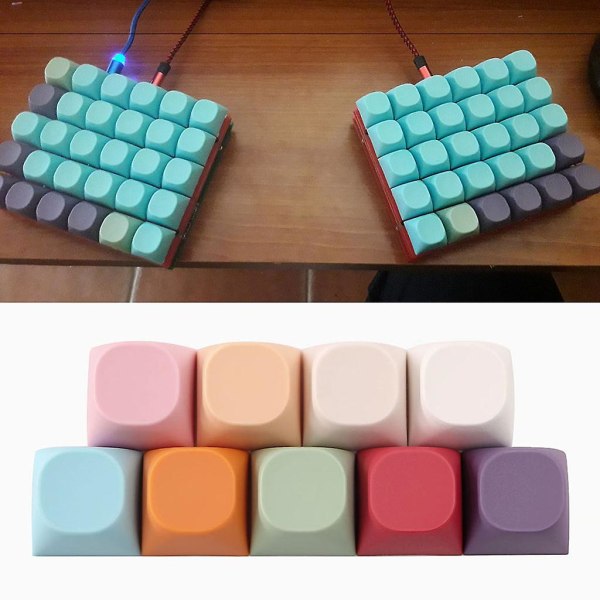 Holdbare Pbt Keycaps Kit, Candy Color Keycaps til mekanisk spiltastatur