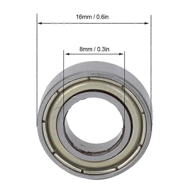 Z Stang Lejeholder Aluminium Legering Gevindstang Topmonteringssæt 3D Printer Tilbehør YEMAA