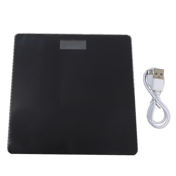 USB Opladning LCD Display Digital Badevægt