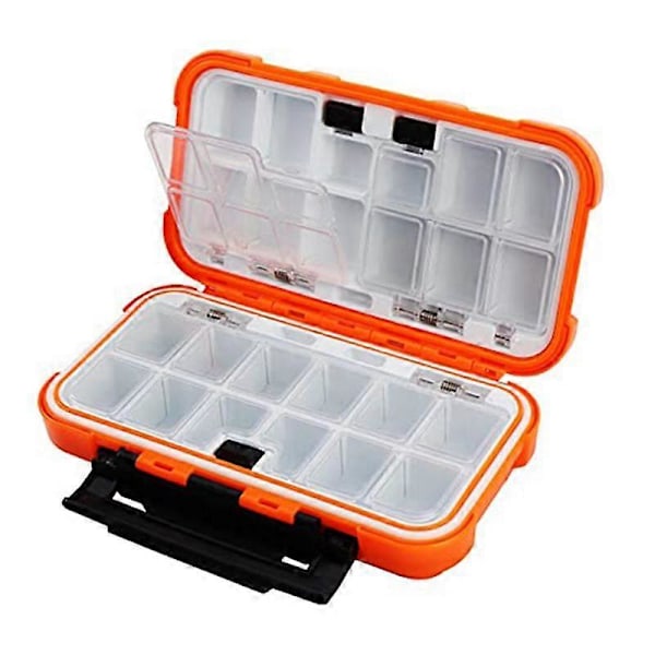Fiskelokkeæske Organizer Terminal Tackle Opbevaringsboks Tackle Box Lille Kajak Tackle Box med Divi