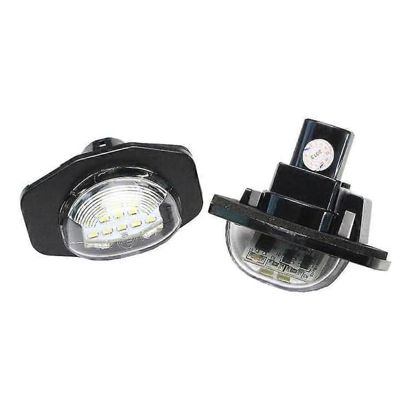 18smd Hvidt LED Nummerpladelys Til Toyota Corolla Sienna Wish