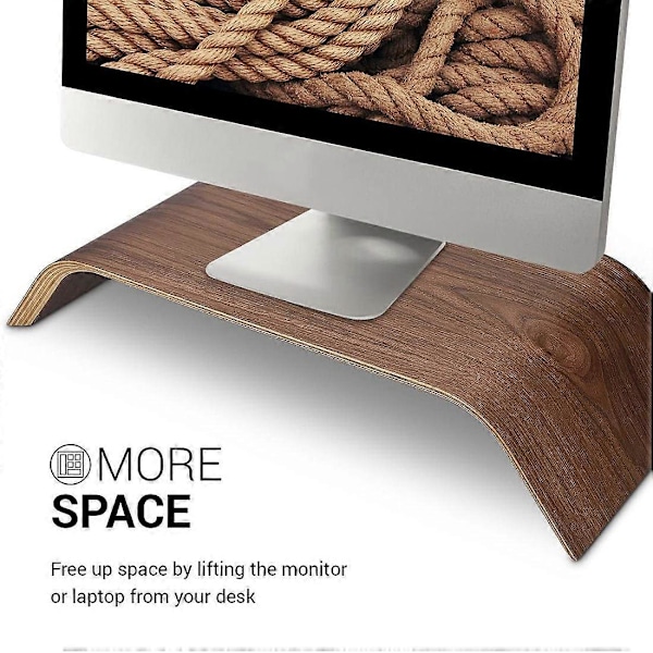 TV Skærm Stand Universal Desktop Skærm Stand Multi-Funktion Opbevaringsstand til TV Laptop Desktop