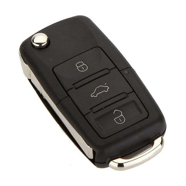 3 Painikkeinen Avaimen Vaihto Avaimettomalle Sisäänkäynnille Auto Flip Key Shell Fob Kotelo Beetlelle