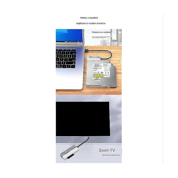 Usb2.0 Til 6p+7p Sata Kabel Sata Til Usb 2.0 Adapter Kabel Til Bærbar Cd-rom Dvd-rom Odd Adapter Conv
