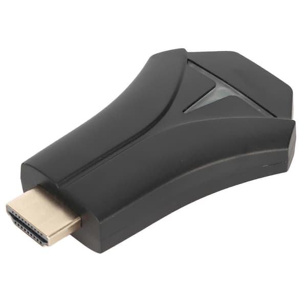 Trådløs skjermadapter 1080P HD Multimedia Interface WiFi Mobil Skjermspeiling Mottaker for Windows TV Svart
