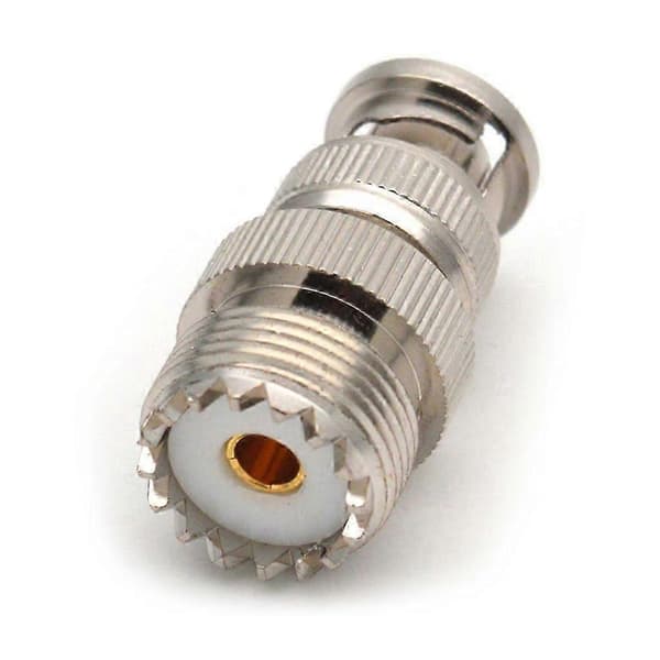 UHF PL259 SO239 til BNC Han Stik Bøsning RF Koaksial Adapter Konverter