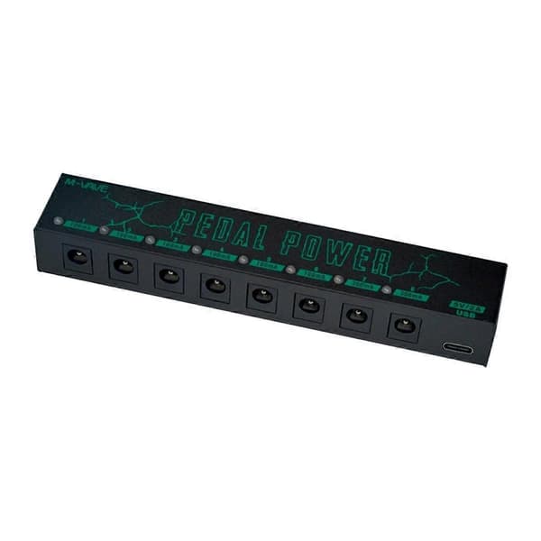 Gitarr Effektpedal Strömförsörjning 8 Isolerad DC-utgångar/ 5V USB-utgång för 9V Skydd Gitarr Tillbehör