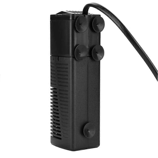 5W Akvariefisketank Filter Nedsænkbar Pumpe Flow Spray Øger Ilt US Stik 110V