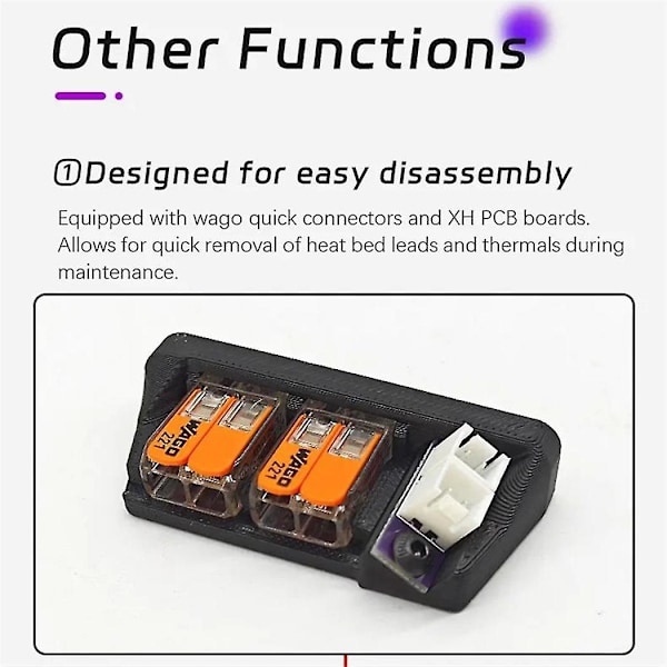 Til V0 V0.1 V0.2 Voron 0.2 3d Printer Stål Kirigami Sengplade Support Til Voron 0.2 3d Printer Upg