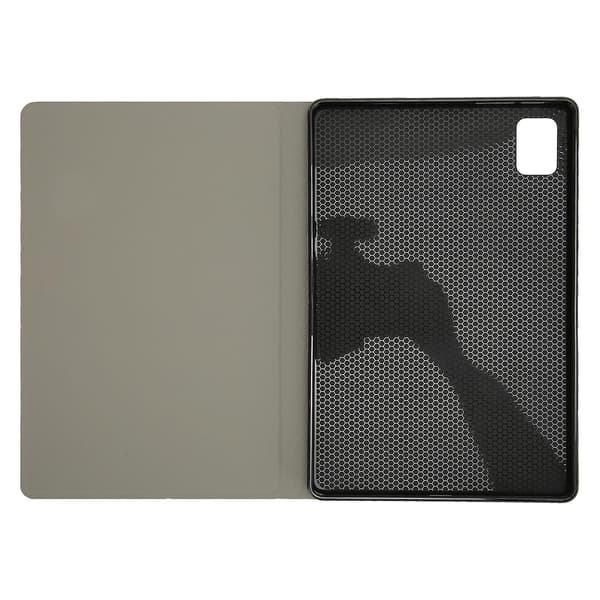 Tablet Cover til Tab 12 Multi Vinkeljustering Præcise Huller PU Læder Stødsikker Tablet Cover Blå