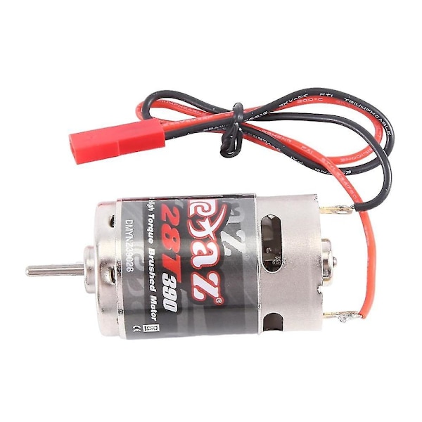28t 390 Børstemotor DC-motor for 1:10 1:12 1:14 1:16 1:24 Rc Crawler Axial Scx24 B17 Tam54393 707