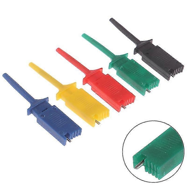 5 kpl/setti Mittarin testijohdot Testausanturi Koukku SMD IC -testiliittimille SMD IC Koukku SHYTMV