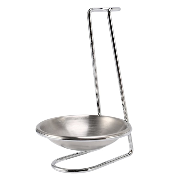 Rustfrit Stål Ske Rest Holder, Lang Håndtag Vertikal Besparelse Suppeøseholdere Øse Rest Suppe L