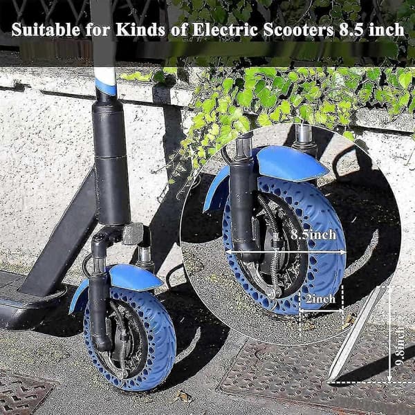 2-pakning Scooter Solid Dekk, Solide Dekk For M365/pro Scooter 8.5'' Elektrisk Scooter Erstatningshjul