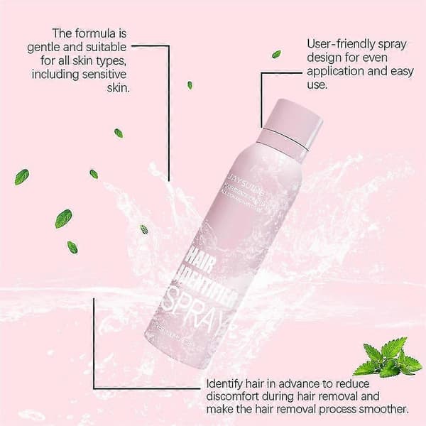 Håridentifieringsspray för ansiktsrakning, ansiktshåridentifieringsspray Dermaplaning