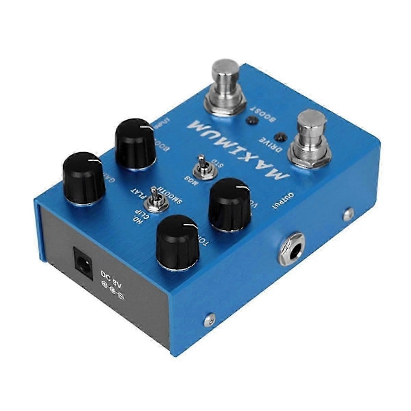 An-41 Maximum Overdrive Effektpedal Drive Channel Ren Ton Utan Kompression Gitarrdelar