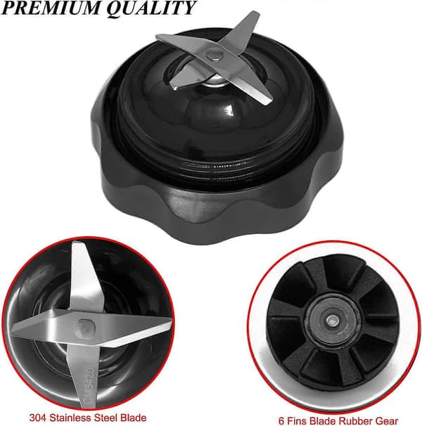 1 stk blenderkniv Udskiftningskniv til Combo Blender, Combo Blender Kniv Reservedele