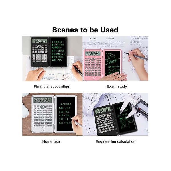 Tieteelliset laskimet, 12-numeroinen LCD-näyttö Taskukokoinen toimisto- ja pöytälaskin Kotiin, kouluun ja kokouksiin