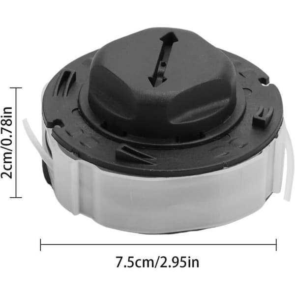 Sett med 3 erstatningsspoler C3-2 for Stihl FSA 57 med AutoCut C3-2 gresstrimmerhode - Erstatter 4009 710 4305 4009 710 4306
