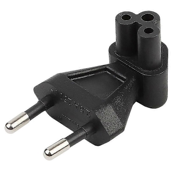 2-polig EU hane till IEC 320 C5 hona AC-adapter 2,5A säkring, EU industriell strömomvandlare