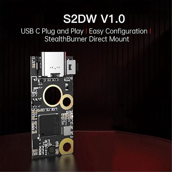 S2dw 1.0 Accelerometer Board Stealthburner För Klipper Extruder Hotend 3D-skrivardelar