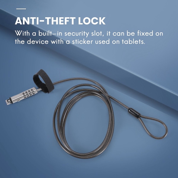 Sikkerhet USB-passord Anti-tyverilås, brukes til anti-tyverifunksjon på bærbar PC, nettbrett, projektor, TV
