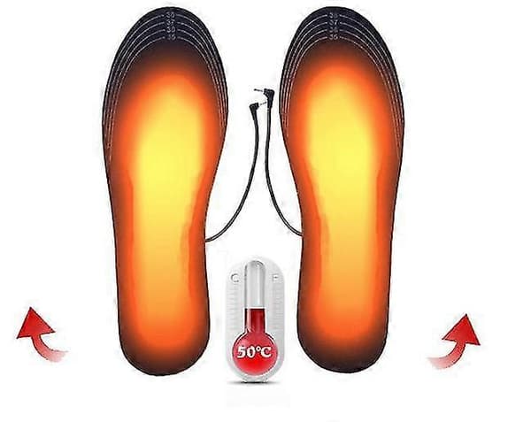 Elektrisk Varmesål USB Genopladelig Efterår og Vinter Varmesål Varm og Vaskbar Sort One Size