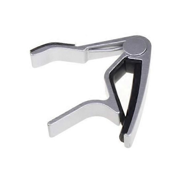 Perfekt Folk Akustisk Gitarr Trigger Change Capo Silver