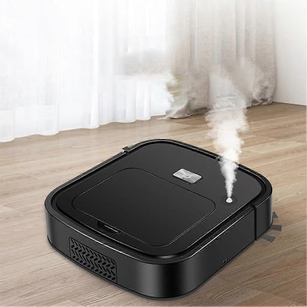 Robotdammsugare Intelligent Smart 4 I 1 soprobot, svart