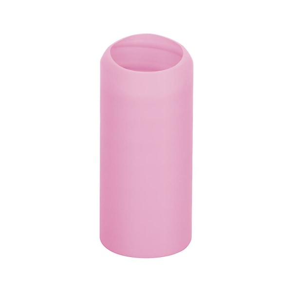 Øl-silikondeksler 12oz flaske kaldt isolasjonsdeksel Øl - rosa