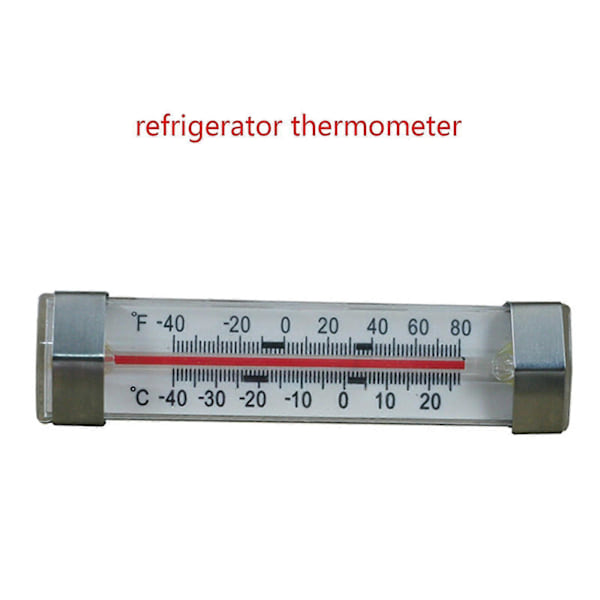 Industrielt kjøleskap/fryser-termometer, sikre temperaturindikasjoner måleområder -40-27/-40-80 F