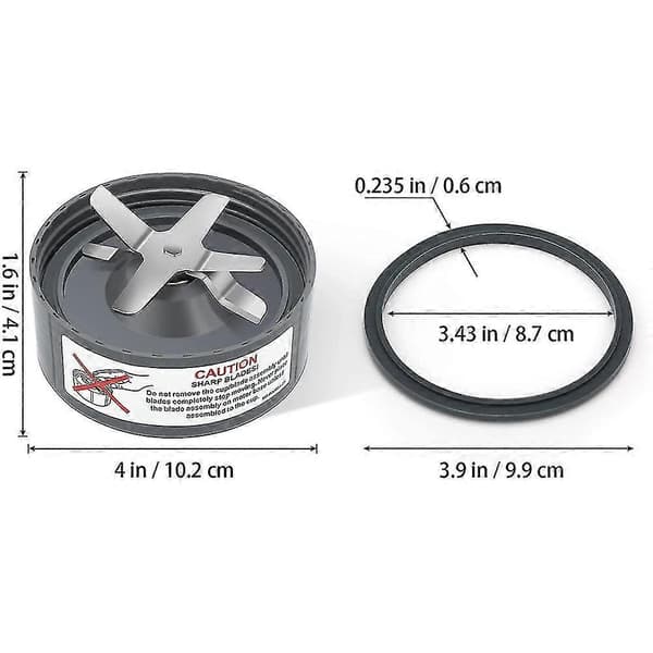 Reservedele til Nutribullet 600 Watt 900 Watt Tilbehør