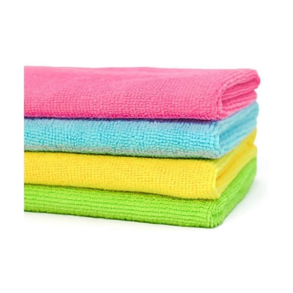 Mikrofiber Stickad Absorberande Kök Städ Disk Biltvätt Handduk Tyg
