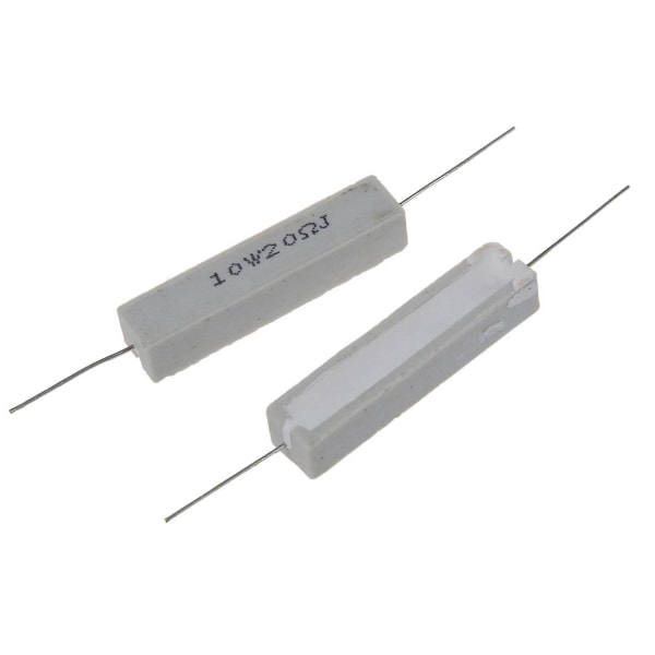 5x 10W 20 Ohm 5% Tråd lindade Keramiska Cement Resistor 10 Watt