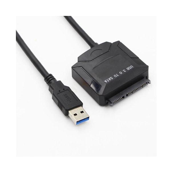 Sata Adapter Kabel USB 3.0 till Sata Converter 2.5/3.5 tums enhet för HDD Ssd Usb3.0 till Sata kabel, nej