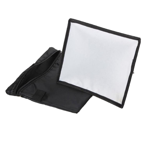 Universal ekstern flashdæksel til DSLR-kamera, udfyldningslys, bærbar mini softbox, tagflash 20X30cm