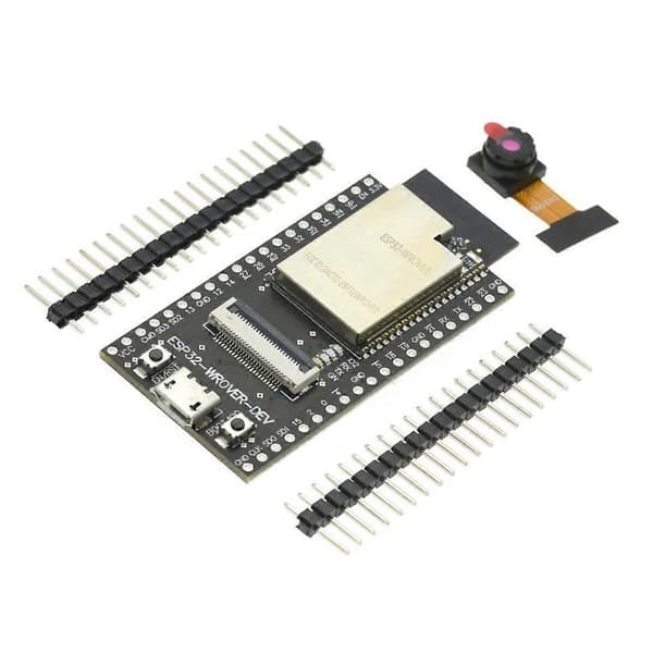 ESP32 CAM Utviklingskort ESP32-WROVER-DEV CH340C Wifi Modul Med OV2640 Kamera ESP32-CAM ESP32-W