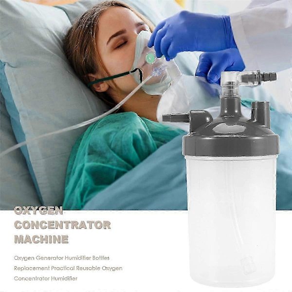 Oxygen Generator Luftfugtighedsflasker, Udskiftning Praktisk Genanvendelig Oxygenkoncentrator Luftfugtighed