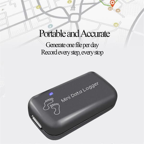 Mini GPS Data Logger Vandtæt GPS Tracker Logger til Kat Hund Kæledyr Sport Vandreture Rejsende Kortlægning Undersøgelse Navigation