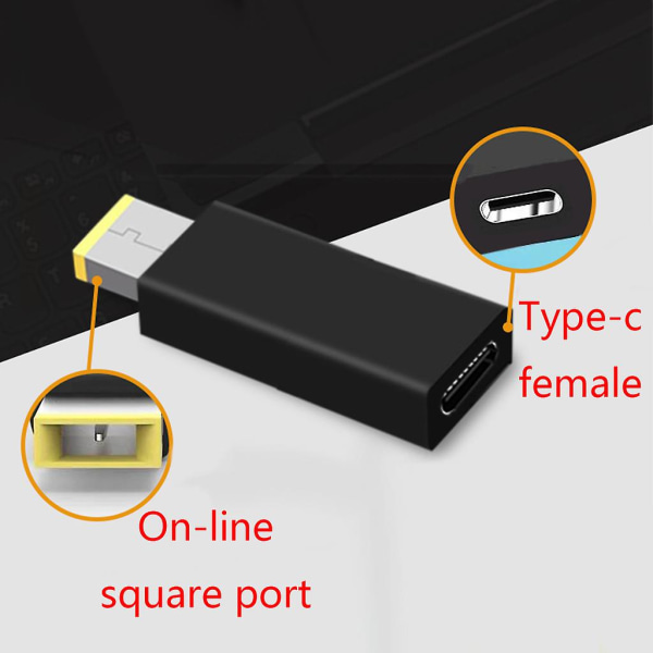 Typ-c hona till rektangel hane USB pd power för power Konverter