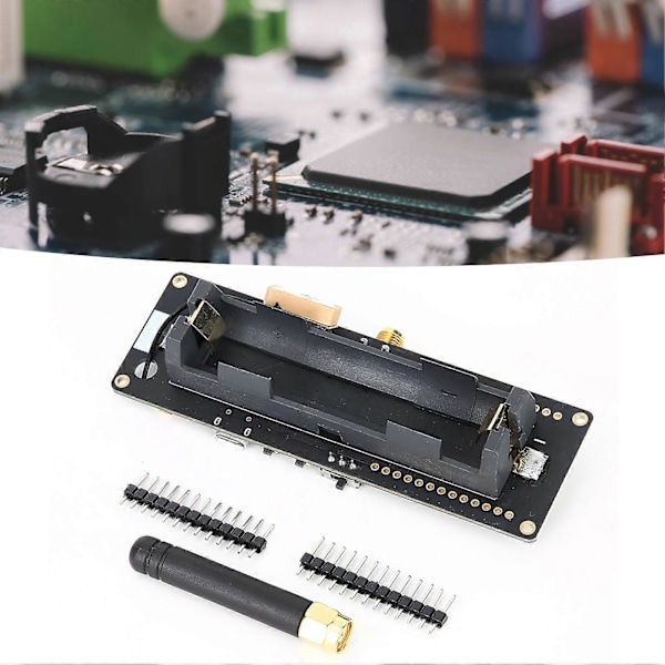 För LILYGO T?Beam ESP32 LoRa 433Mhz Trådlös REV1 WiFi GPS Modulkort Med Batteribas YEMMA
